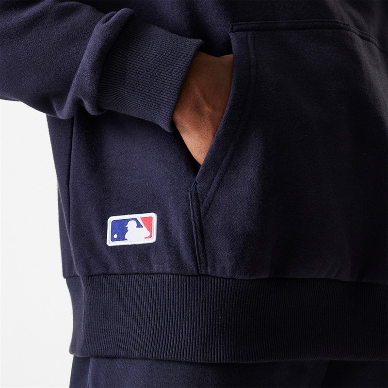 New Era Herre New York Yankees Hættetrøje Navy Nvy - Billede 5