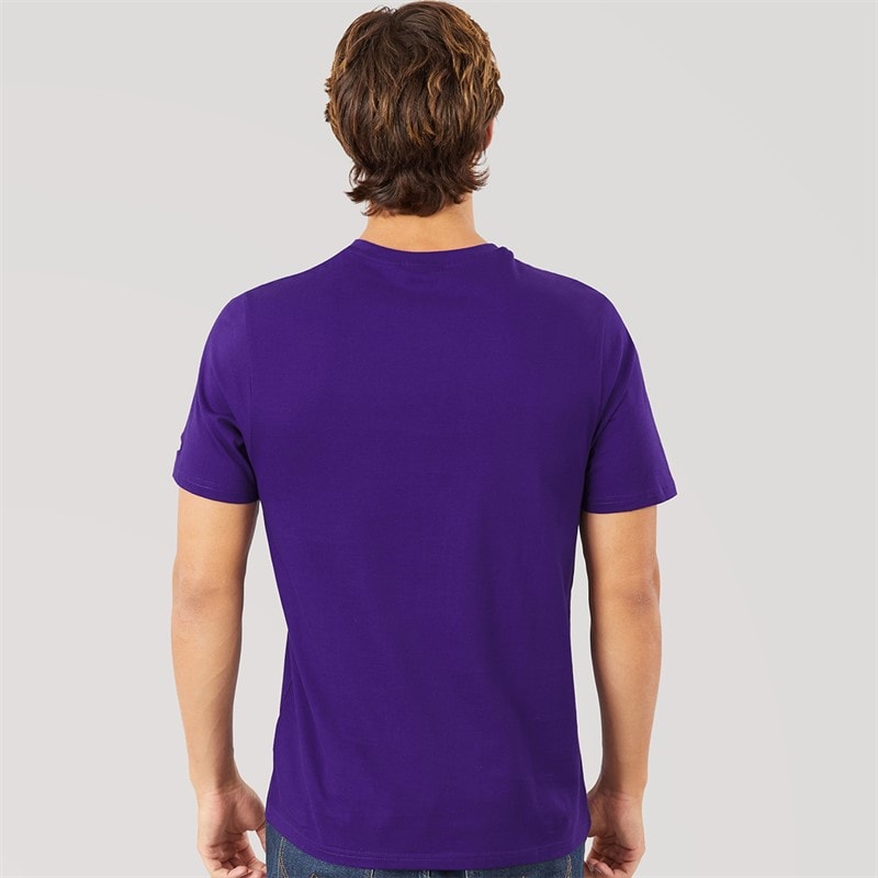 New Era Herre NBA Grafik Los Angeles Lakers T-shirt Trp - Billede 2