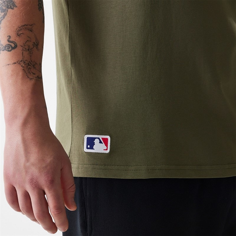 New Era Herre New York Yankees T-shirt Novwhi - Billede 4