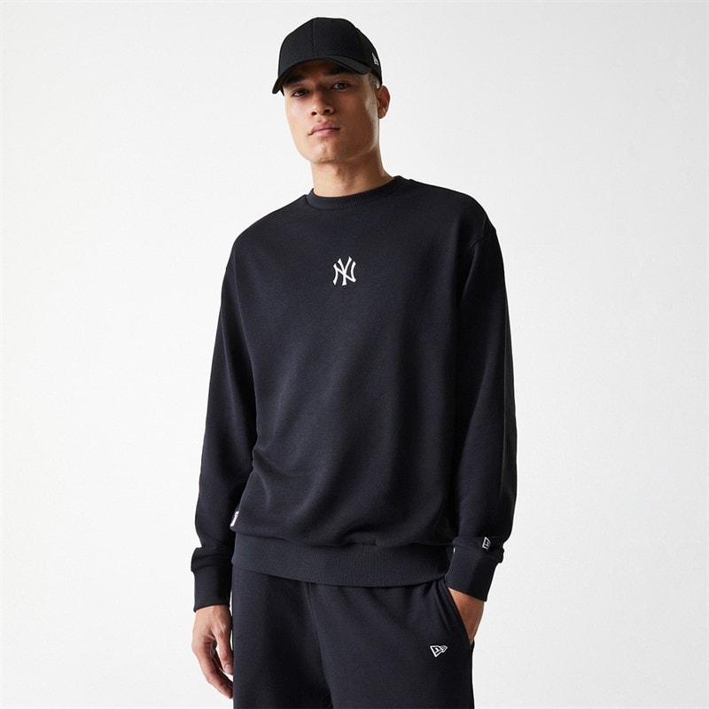 New Era Herre New York Yankees Sweatshirt Sort Blk