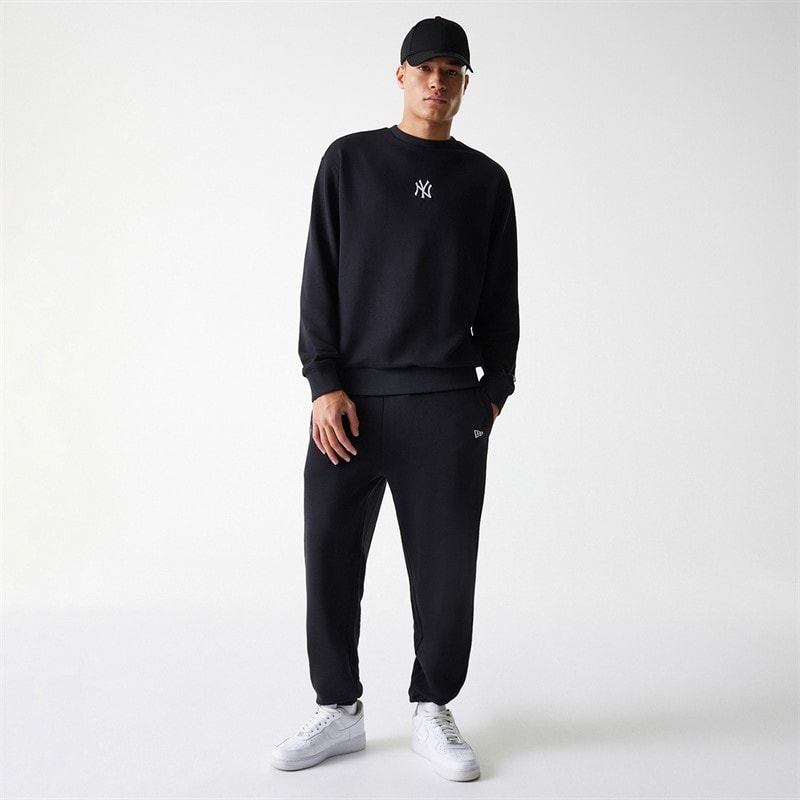 New Era Herre New York Yankees Sweatshirt Sort Blk - Billede 3