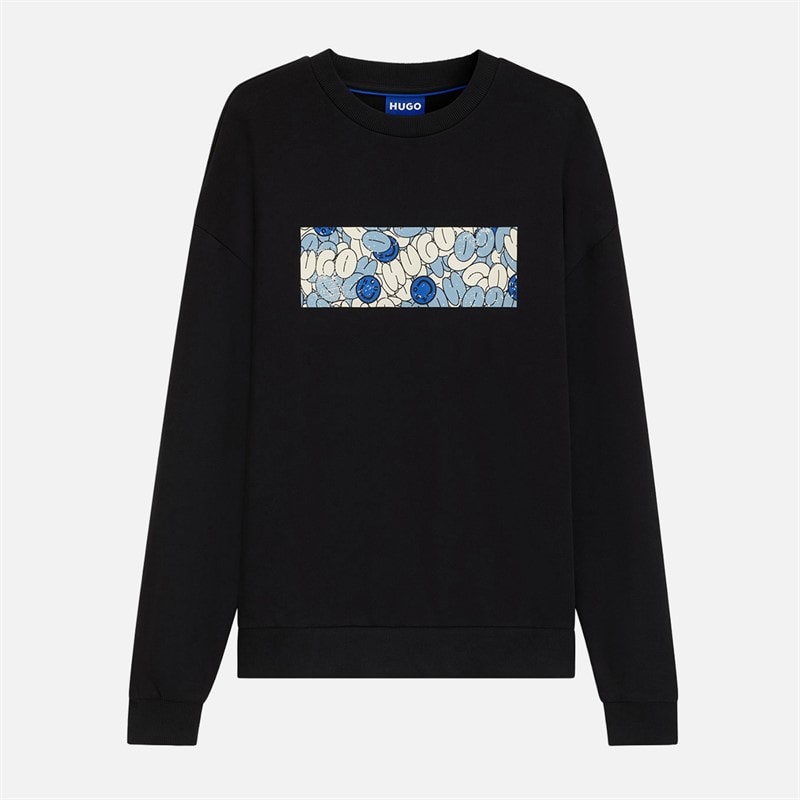 HUGO Herre Neprix Sweatshirt Sort