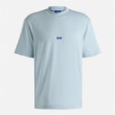 HUGO Herre Nieros T-shirt Light/Pastel Blue