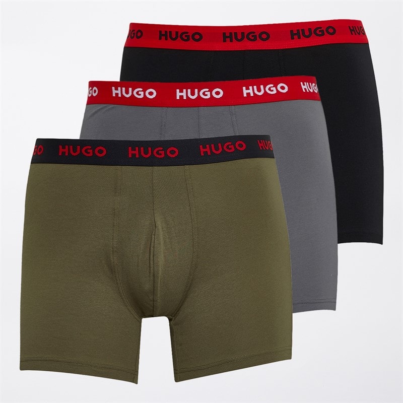HUGO Herre tre pak bokser Multi - Billede 1