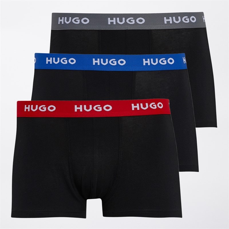HUGO Herre tre pak bokser multifarvet Open Miscellaneous - Billede 1