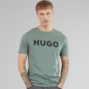 HUGO Herre Dulivio T-shirt Open Green