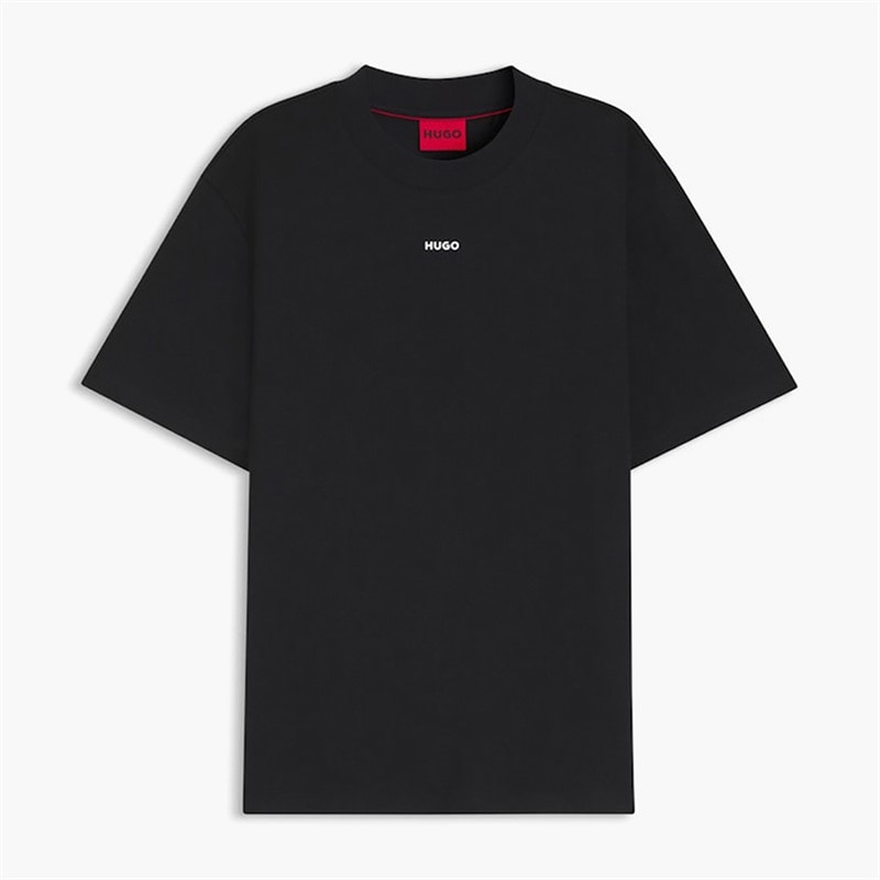 HUGO Herre Dapolino T-shirt Sort - Billede 1