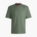 HUGO Herre Dapolino T-shirt Open Green