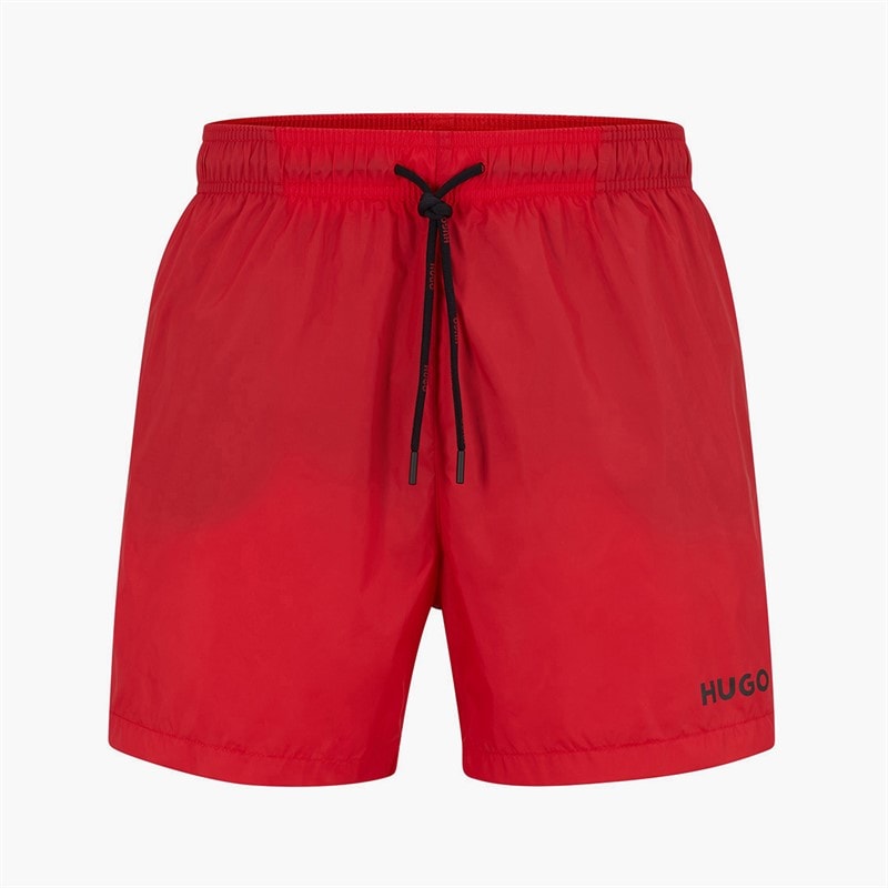 HUGO Herre Haiti Svømme Shorts Rød
