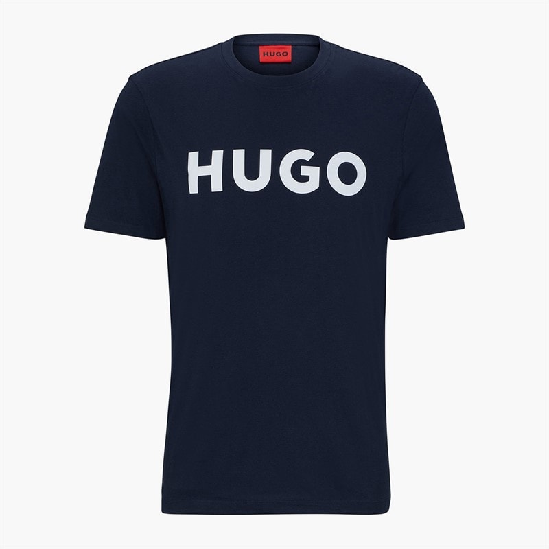 HUGO Herre Dulivio T-shirt Dark Blue - Billede 1