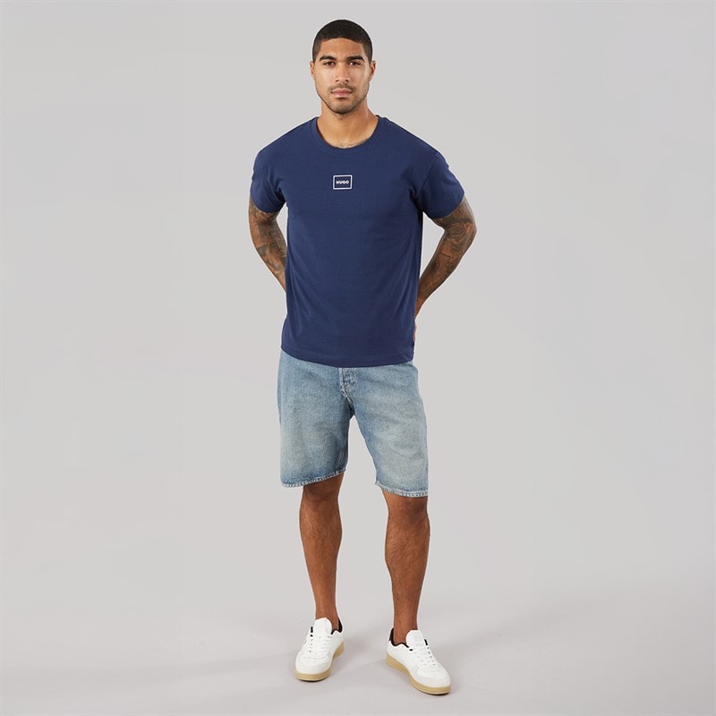 HUGO Herre Trepak Tanktoppe Navy - Billede 4