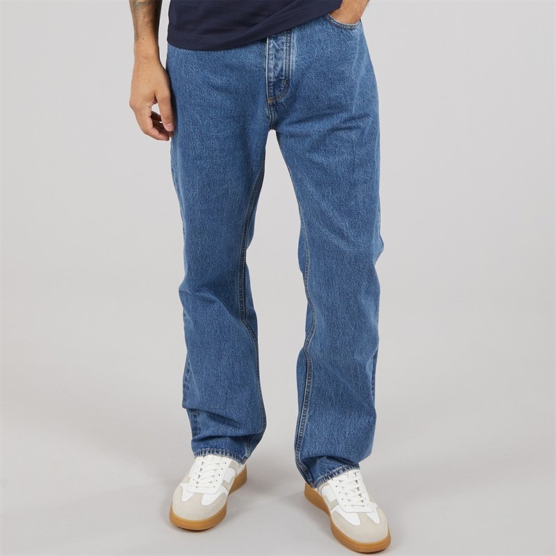 HUGO Herre Nate Løstsiddende Jeans Bright Blue - Billede 1