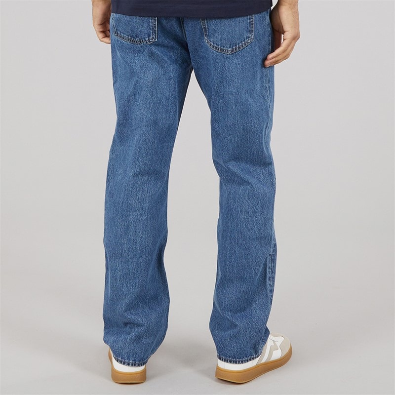 HUGO Herre Nate Løstsiddende Jeans Bright Blue - Billede 2