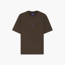 HUGO Herre Nieros T-shirt Dark Brown