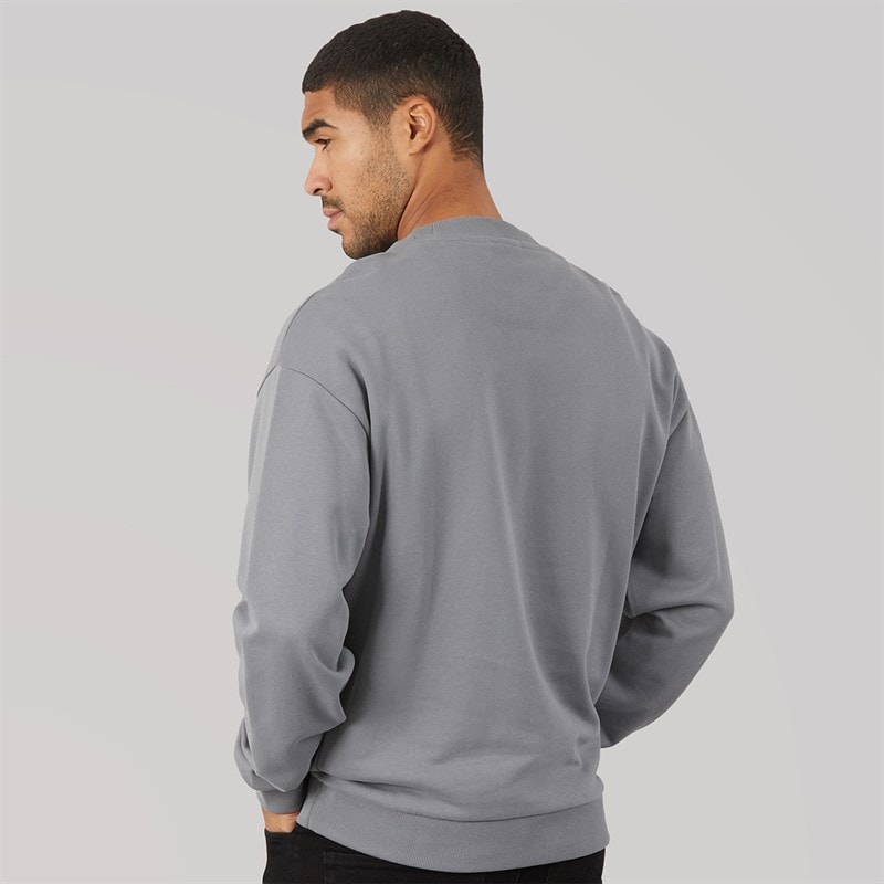 HUGO Herre T-shirt Medium Grey - Billede 2