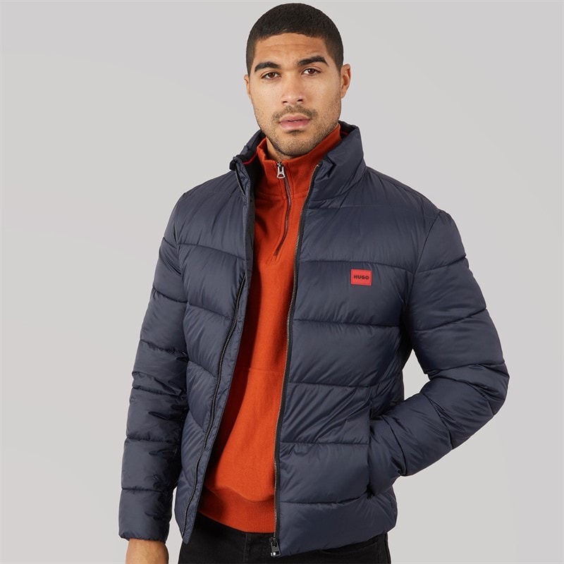 HUGO Herre Balto Puffer Jakke Mørkeblå - Billede 1