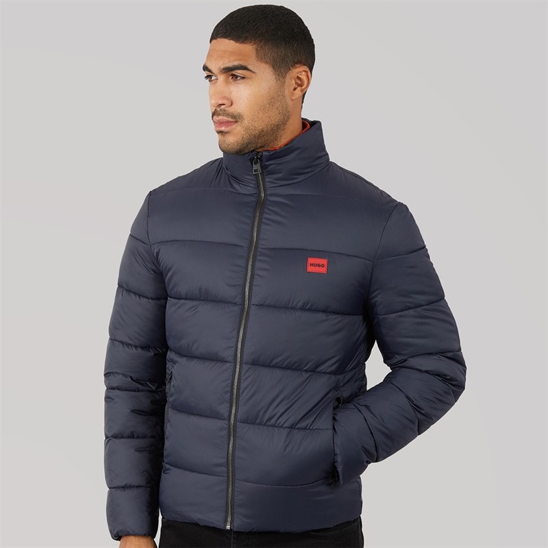 HUGO Herre Balto Puffer Jakke Mørkeblå - Billede 3
