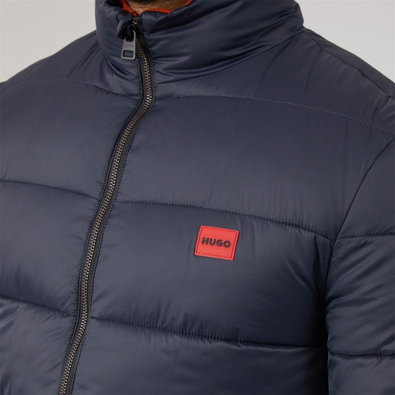 HUGO Herre Balto Puffer Jakke Mørkeblå - Billede 5