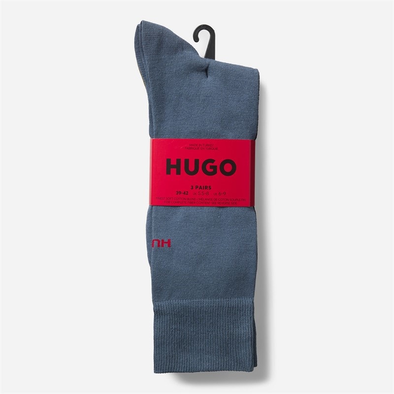 HUGO Herre tre pak sokker multi Åben diverse - Billede 2