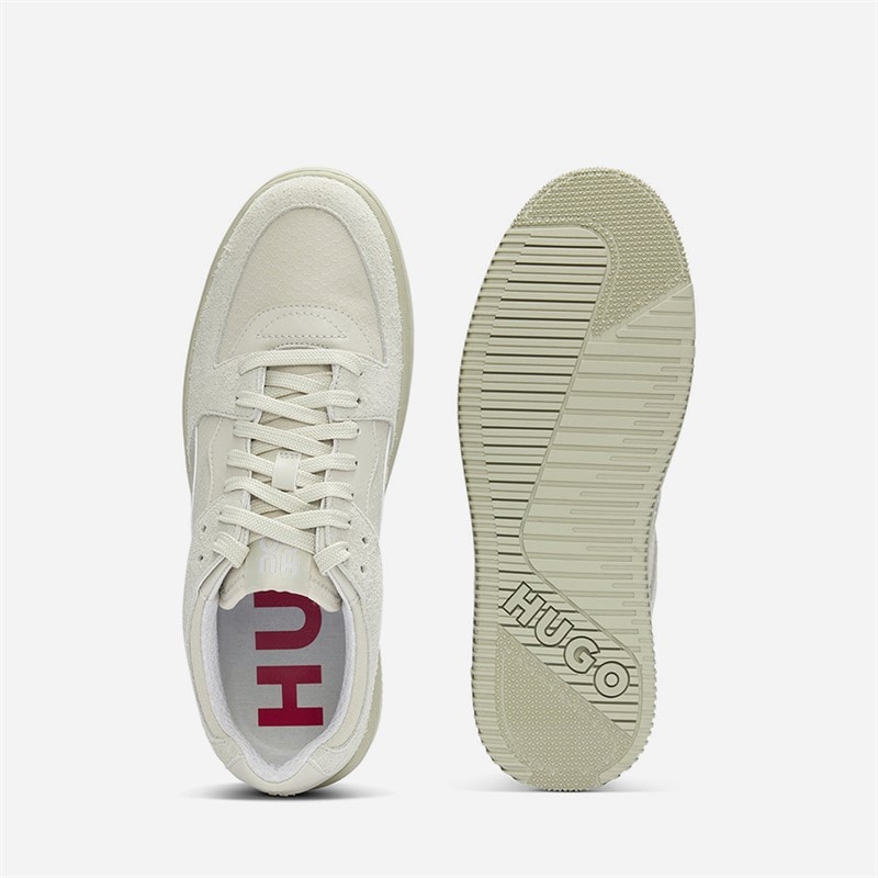 HUGO Herre Kilian Tenn Sneakers Lysebrun - Billede 2