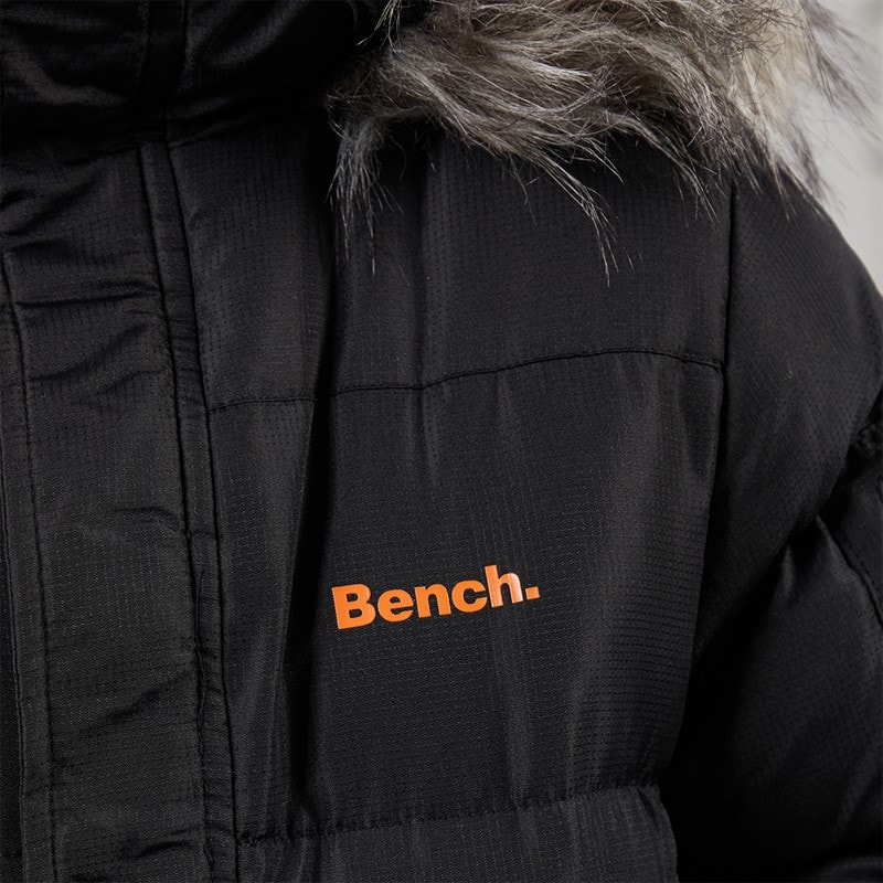 Bench Drengenes Calcott Parka Jakke Sort - Billede 3