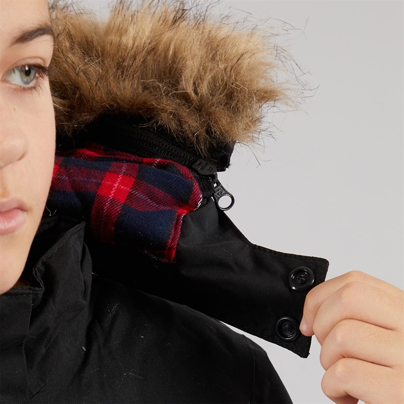 Bench Drengenes Calcott Parka Jakke Sort - Billede 5