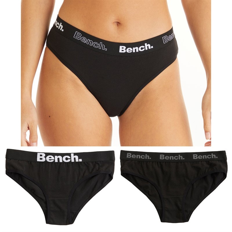 Bench Dame Carlie 3-pak Trusser Sort - Billede 1