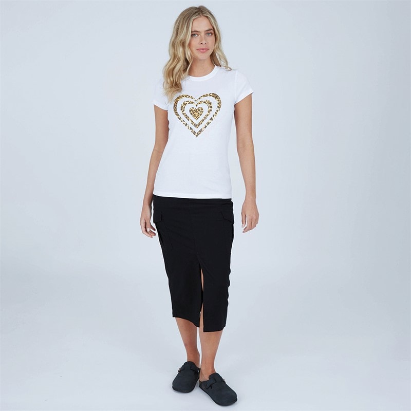 Bench T-shirt Wildheart Hvid til Kvinder - Billede 3