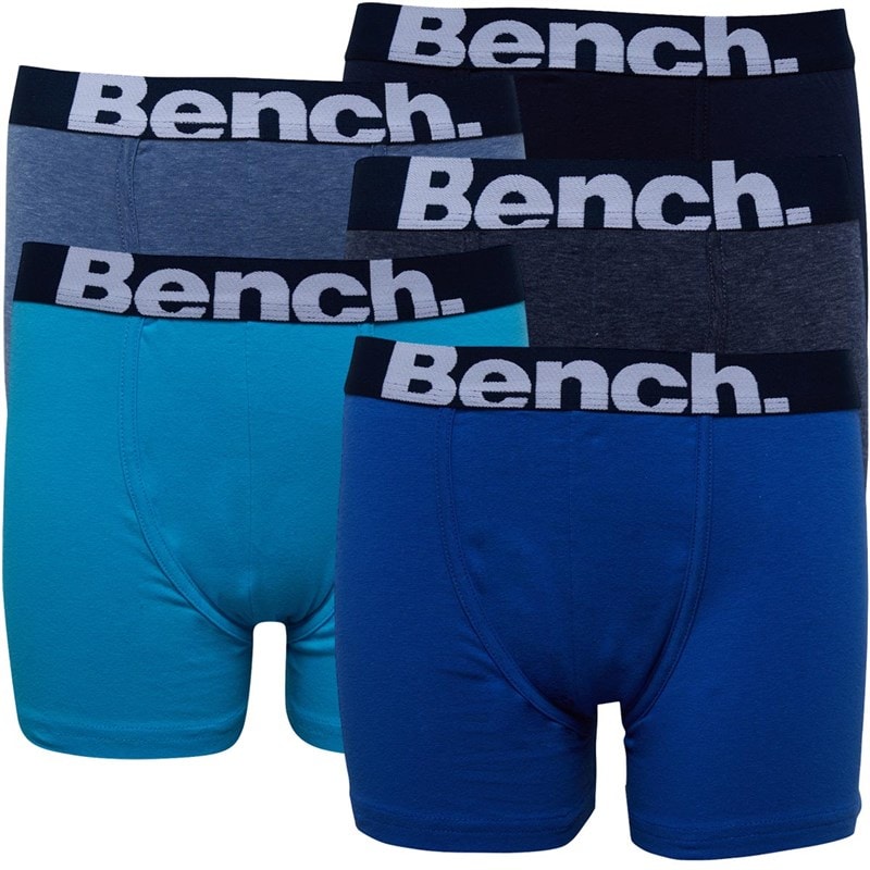 Bench Drengenes Bennett Boxer-pakke med 5 par Blå - Billede 1