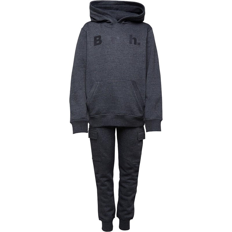 Bench Drengenes Fargo Fleece Cargo Træningssæt Antracit - Billede 2
