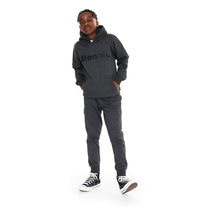 Bench Drengenes Fargo Fleece Cargo Træningssæt Antracit - Billede 4