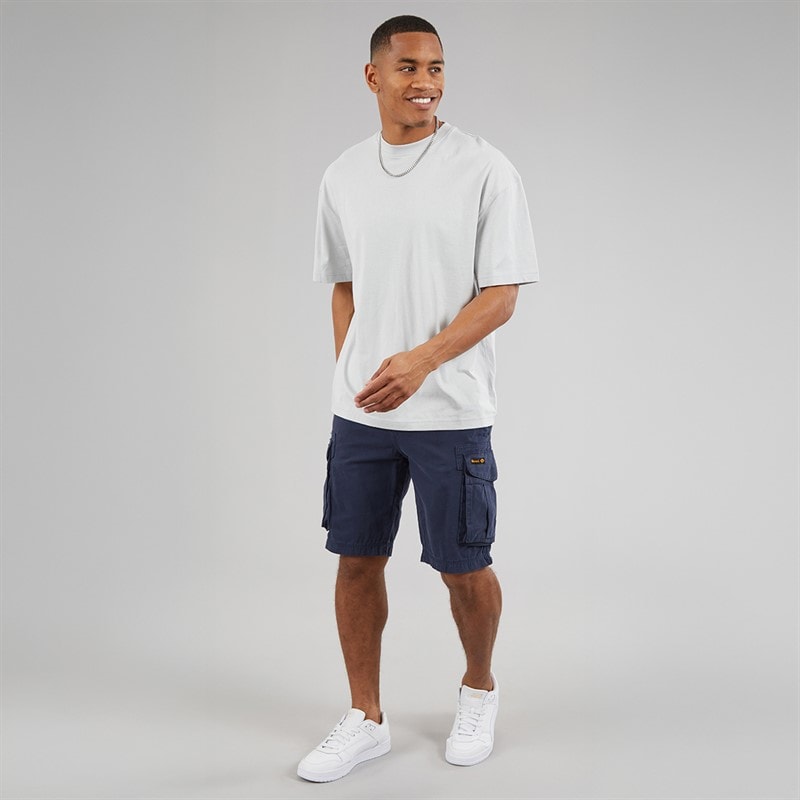 Bench Herre Noahs Cargo Shorts Navy - Billede 4