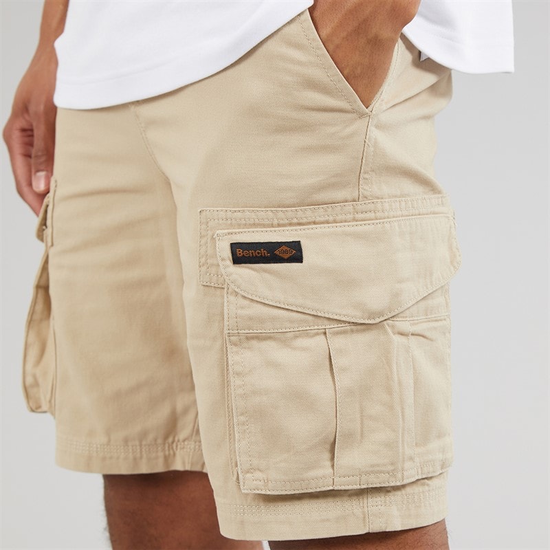Bench Herre Noahs Cargo Shorts Stone - Billede 3