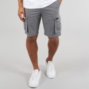 Bench Herre Noahs Cargo Shorts Steel Grey