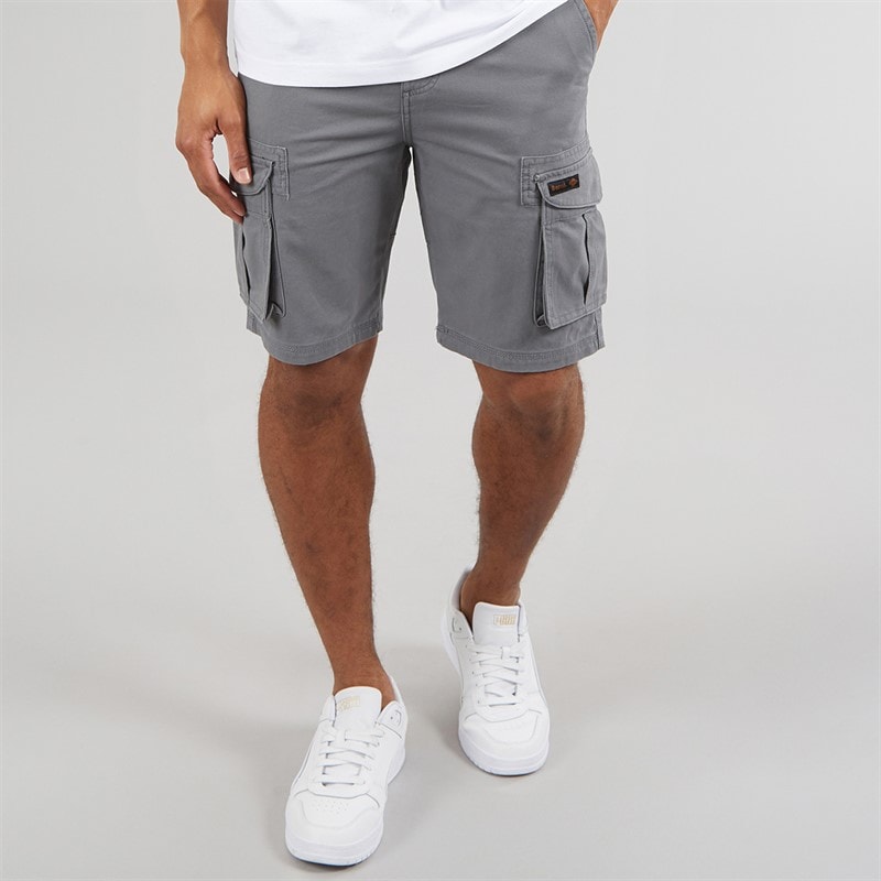 Bench Herre Noahs Cargo Shorts Steel Grey - Billede 1