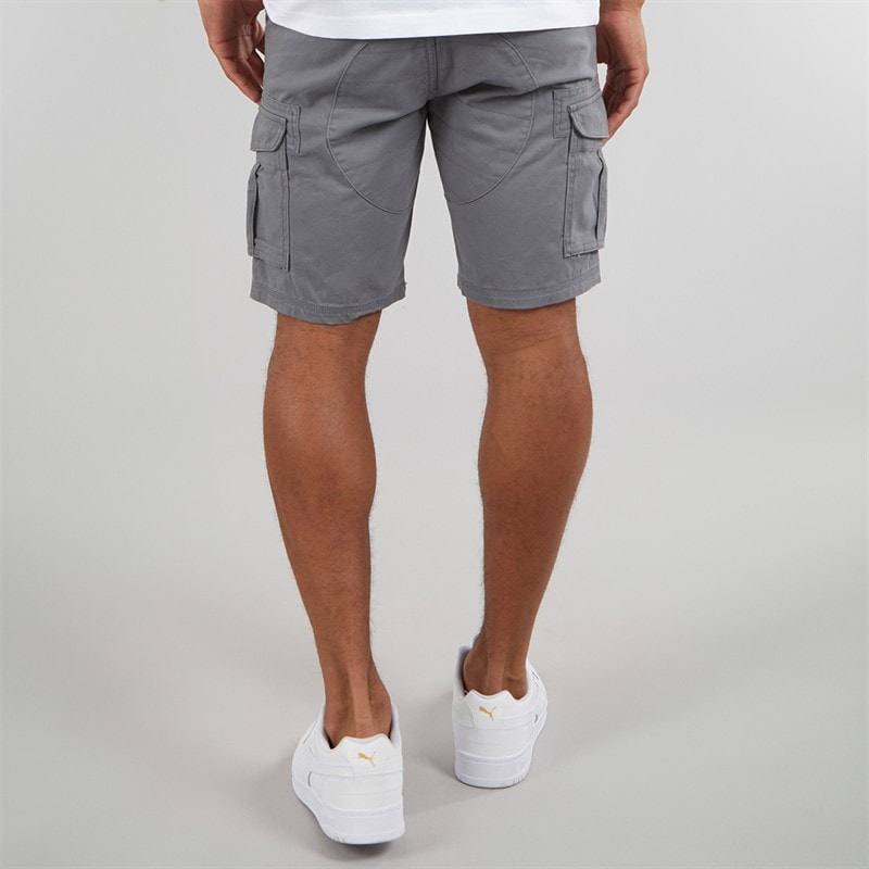 Bench Herre Noahs Cargo Shorts Steel Grey - Billede 2
