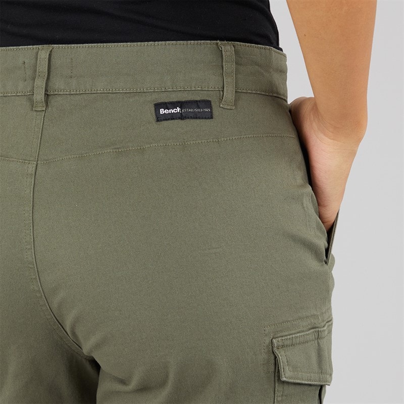 Bench Dame Ashline Cargo Shorts Khaki - Billede 3