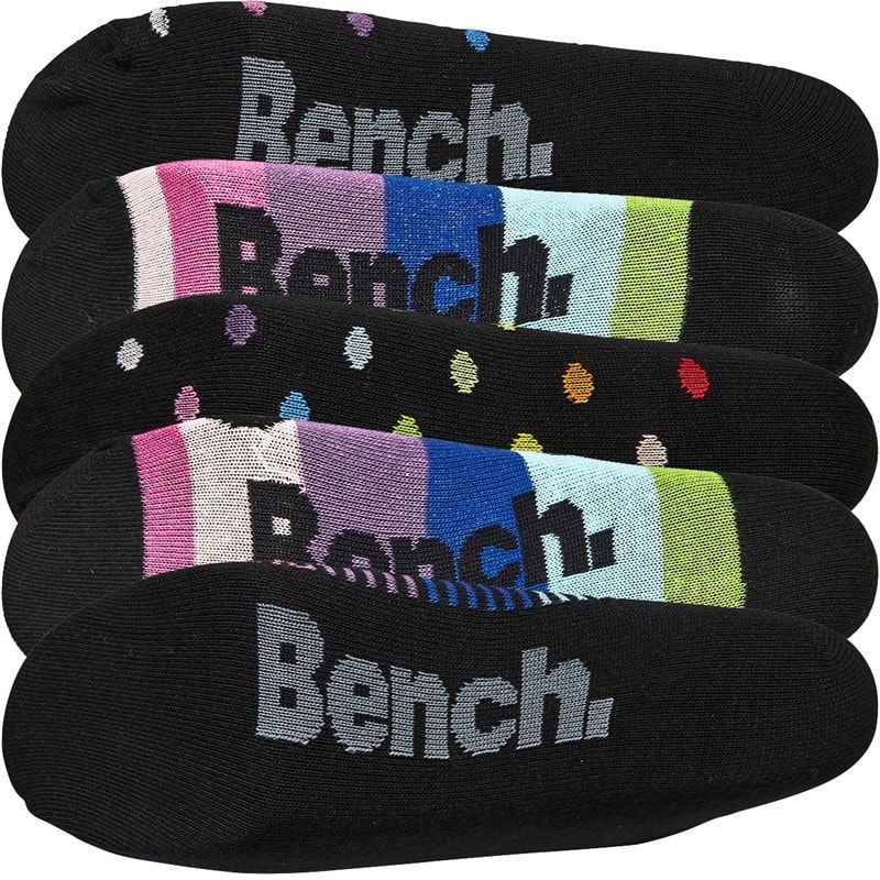 Bench Dames Dorit Strømper 5-pak Sort/Multi - Billede 2