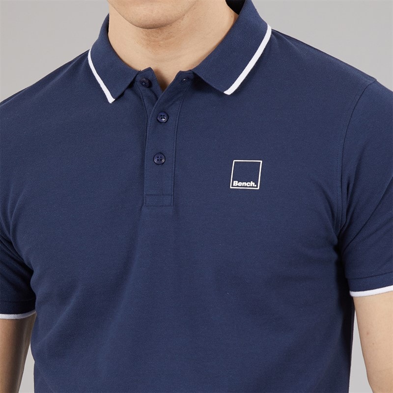 Bench Herre Mata Polo T-shirt Navy - Billede 5