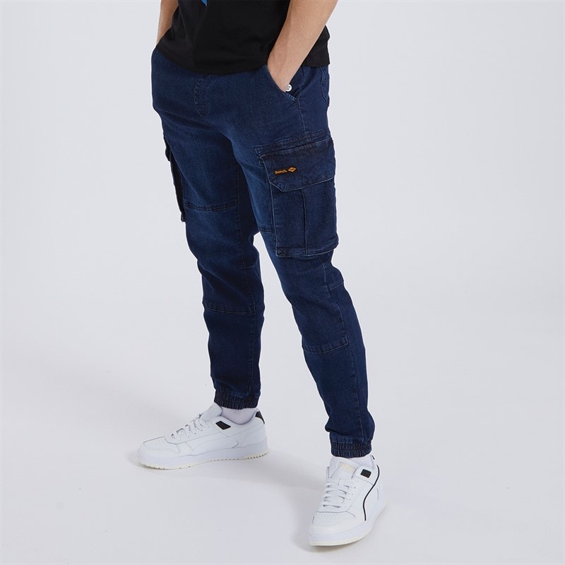 Bench Herre Goffey Slim Fit Jeans Mørk Indigo Vask - Billede 1