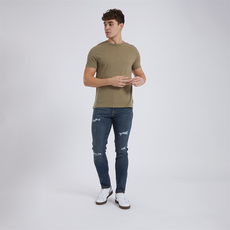 Bench Herre Afspændte Koniske Jeans Vintage Blå - Billede 3