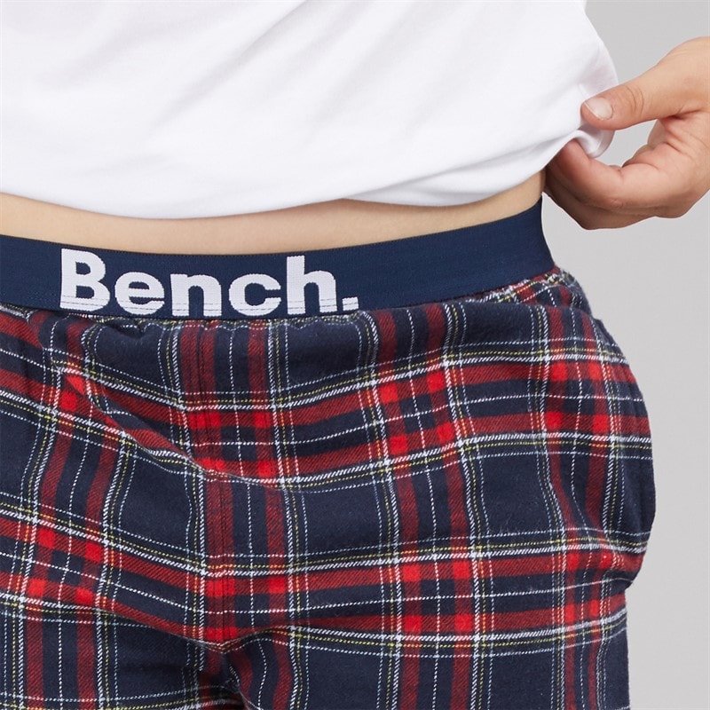 Bench Drenge Folau Flanel Check Lounge Bukser Blå/Rød/Hvid/Gul Check Flanel - Billede 3