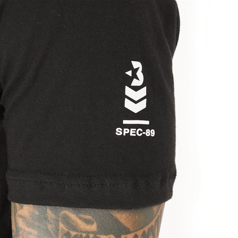 Bench Herre Sanlo T-shirt og Shorts Sæt Sort - Billede 3