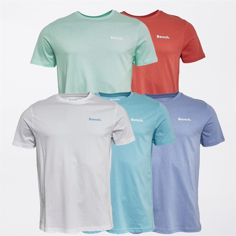 Bench Herre Danville T-shirts Flerfarvet