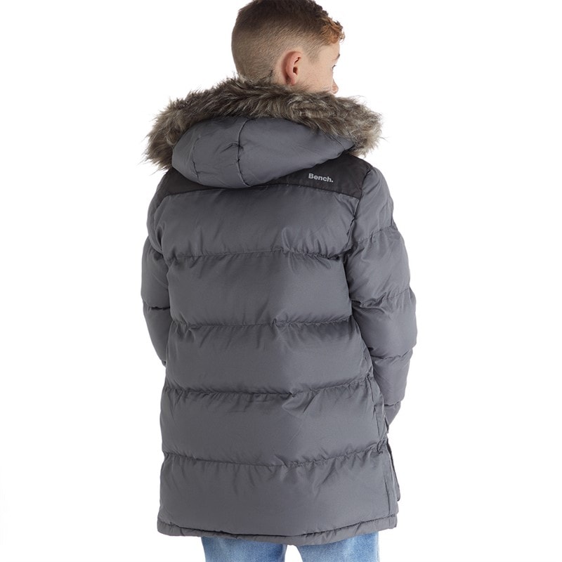 Bench Drenge Axel Paddet Parka Stålgrå - Billede 2