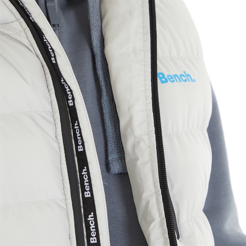 Bench Herre Galban Hættetrøje Puffer Vest Frostgrå - Billede 3