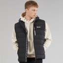 Bench Mænd Galban Hættepuffer Vest Sort
