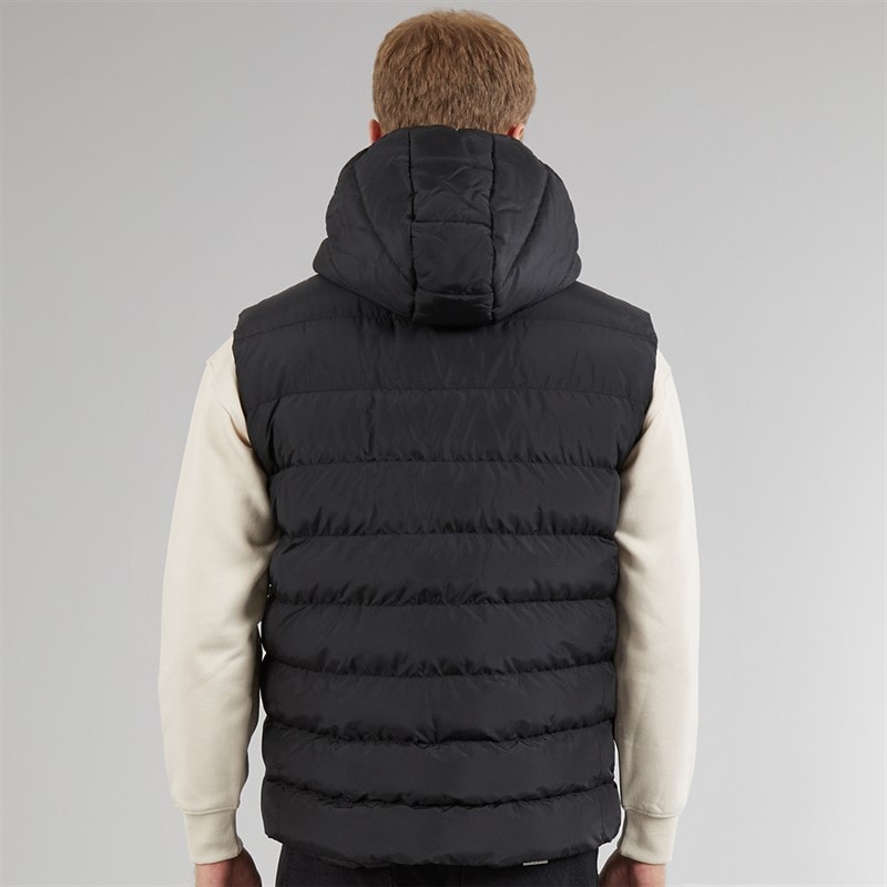 Bench Mænd Galban Hættepuffer Vest Sort - Billede 2
