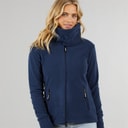 Bench Træningsjakke i Microfleece med Hætte Blå til Kvinder