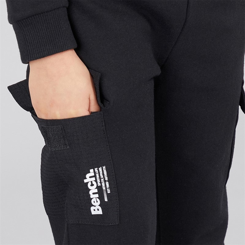 Bench Sæt med Sweatshirt og Joggingbukser til Drenge Sort - Billede 3